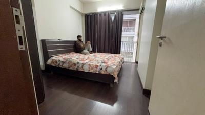 Bedroom Image of 800 Sq.ft 1 BHK Builder Floor for rent in Nipania Indore for Rs. 21000