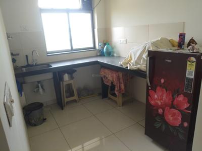 Kitchen Image of 610 Sq.ft 1 BHK Apartment / Flat for rent in Godrej Nirvaan, Bhiwandi Thane for Rs. 16000