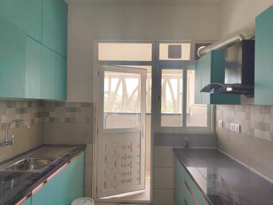 Kitchen Image of 1386 Sq.ft 3 BHK Apartment / Flat for rent in Meridian Park at The Prestige City, Dommasandra Bengaluru for Rs. 55000