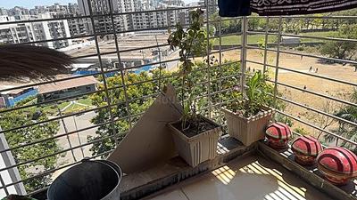 Balcony Image of 1270 Sq.ft 2 BHK Apartment / Flat for rent in JT JT Stuti Highland, Mughal Sarai Surat for Rs. 25000