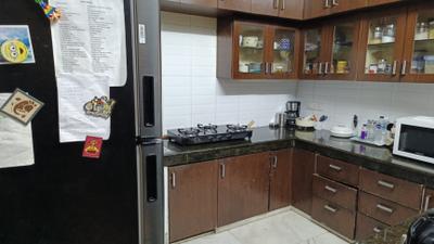 Kitchen Image of 2000 Sq.ft 3 BHK Builder Floor for sale in Shivalik New Delhi for Rs. 41050000