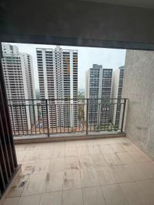 Balcony Image of 1545 Sq.ft 3 BHK Apartment / Flat for rent in Godrej Woods, Sector 43 Noida for Rs. 75000