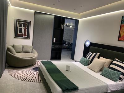 Bedroom Image of 2800 Sq.ft 4 BHK Apartment / Flat for sale in Kavisha The Canvas, South Bopal Ahmedabad for Rs. 16500000