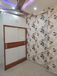 Bedroom Image of 600 Sq.ft 2 BHK Builder Floor for rent in Guru Ji Welfare Homes, Dwarka Mor New Delhi for Rs. 16000