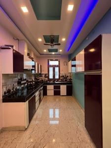 Kitchen Image of 1100 Sq.ft 4 BHK Independent House for rent in Balaganj Lucknow for Rs. 25000
