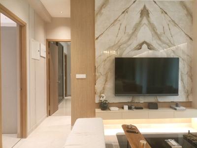 Living Room Image of 537 Sq.ft 2 BHK Apartment / Flat for sale in Puravankara Purva Clermont Wing D, Chembur Mumbai for Rs. 24500000