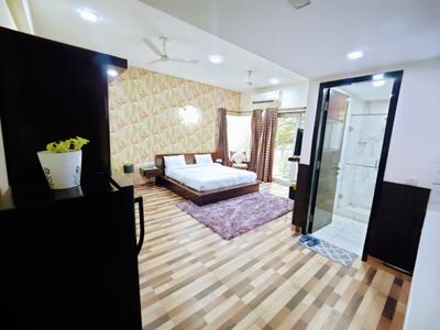 Bedroom Image of 915 Sq.ft 1 BHK Independent House for rent in Sector 41 Gurgaon for Rs. 32000