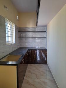 Kitchen Image of 500 Sq.ft 1 BHK Independent House for rent in Kogilu Bengaluru for Rs. 16000