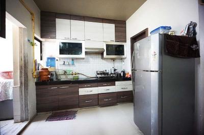 Kitchen Image of 1800 Sq.ft 3 BHK Apartment / Flat for sale in Sargasan Gandhinagar for Rs. 6600000