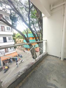 Balcony Image of 1100 Sq.ft 2 BHK Apartment / Flat for rent in HBR Layout Bengaluru for Rs. 42000
