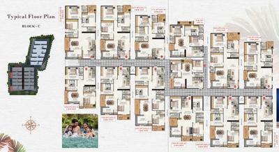 Image of 2140 Sq.ft 3 BHK Apartment / Flat for sale in Patancheru, Sangareddy for Rs. 11200000