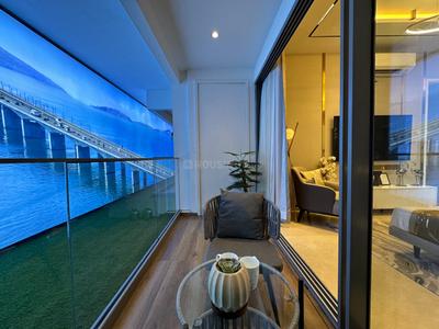 Balcony Image of 2251 Sq.ft 4 BHK Apartment / Flat for sale in L And T The Gateway, Sewri Mumbai for Rs. 116000000