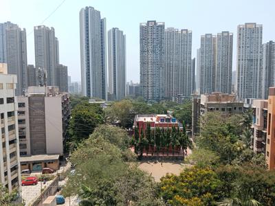 Bedroom Two Image of 1000 Sq.ft 3 BHK Apartment / Flat for sale in Rachana Garden Primrose, Mulund West Mumbai for Rs. 19000000