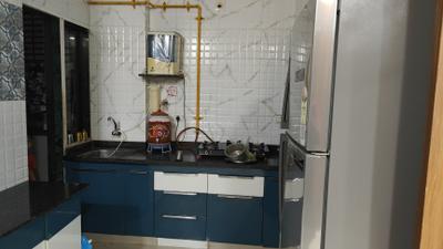 Kitchen Image of 1206 Sq.ft 2 BHK Apartment / Flat for sale in Devyug Shanti Pujya Homes, Chandlodia Ahmedabad for Rs. 6300000
