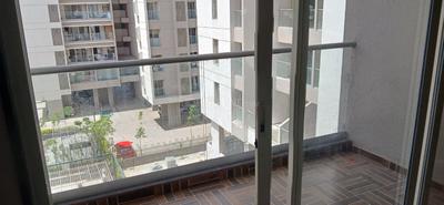 Balcony Image of 870 Sq.ft 3 BHK Apartment / Flat for rent in Destination EL Progreso B Building Phase 2, Moshi Pune for Rs. 25000