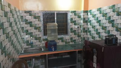 Kitchen Image of 400 Sq.ft 1 BHK Independent House for rent in Teghoria Kolkata for Rs. 10000