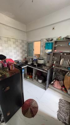 Kitchen Image of 500 Sq.ft 1 RK Independent House for sale in Shree Sahajanand Shree Swaminarayan Niketan, Waghodia Road Vadodara for Rs. 1700000
