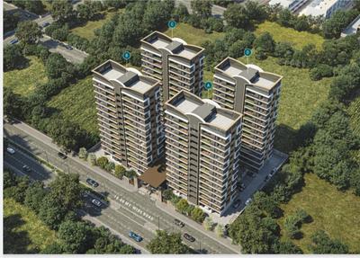 Image of 2160 Sq.ft 3 BHK Apartment / Flat for sale in Vesu, Surat for Rs. 12500000