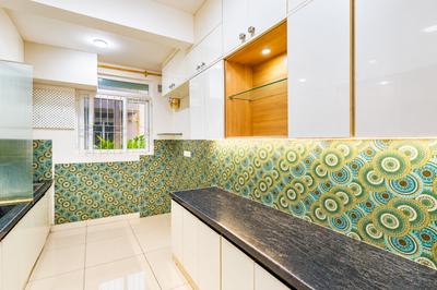 Kitchen Image of 1600 Sq.ft 3 BHK Apartment / Flat for rent in Brigade Cornerstone Utopia, Varthur Bengaluru for Rs. 63000
