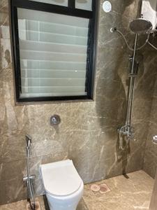 Bathroom Image of 750 Sq.ft 2 BHK Apartment / Flat for rent in Ceratec Presidential Towers, Ravet Pune for Rs. 28000