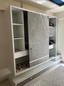 Bedroom Image of 888 Sq.ft 2 BHK Apartment / Flat for rent in Pacifica Reflections, Vaishno Devi Circle Ahmedabad for Rs. 30000