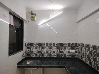 Kitchen Image of 600 Sq.ft 1 BHK Apartment / Flat for rent in Thane West Thane for Rs. 38100