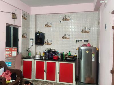 Kitchen Image of 550 Sq.ft 1 BHK Apartment / Flat for rent in Ganguly Bagan Kolkata for Rs. 8000