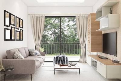 Hall Image of 1700 Sq.ft 3.5 BHK Apartment / Flat for sale in The Kollage, Andheri East Mumbai for Rs. 52000000