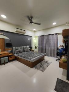 Bedroom Image of 1845 Sq.ft 3 BHK Apartment / Flat for sale in Prahlad Nagar Ahmedabad for Rs. 18000000