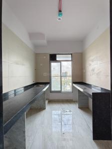 Kitchen Image of 600 Sq.ft 1 BHK Apartment / Flat for sale in Thane West Thane for Rs. 10000000