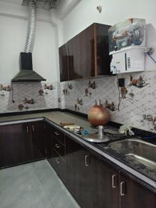 Kitchen Image of 560 Sq.ft 1 BHK Independent House for rent in Pratap Nagar Jaipur for Rs. 6500