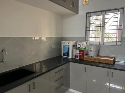 Kitchen Image of 1000 Sq.ft 2 BHK Builder Floor for rent in Munnekollal Bengaluru for Rs. 41000