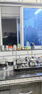 Kitchen Image of 1105 Sq.ft 2 BHK Apartment / Flat for sale in Varni Enterprise Kailash Residency 2, Karadva Gam Surat for Rs. 3000000