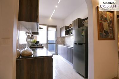Kitchen Image of 1685 Sq.ft 3 BHK Apartment / Flat for sale in Sushma Crescent, Dhakoli Zirakpur for Rs. 7290000
