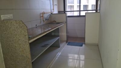 Kitchen Image of 550 Sq.ft 1 BHK Apartment / Flat for sale in Sun Rising Homes, Gota Ahmedabad for Rs. 3350000