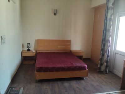 Bedroom Image of 490 Sq.ft 1 BHK Studio for rent in Supertech Czar Suites, Omicron I Greater Noida for Rs. 17000