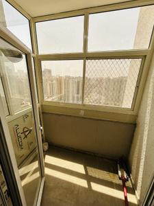 Balcony Image of 1050 Sq.ft 2 BHK Apartment / Flat for rent in Shri Radha Aqua Garden, Noida Extension Greater Noida for Rs. 21000