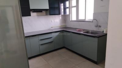 Kitchen Image of 2039 Sq.ft 3.5 BHK Apartment / Flat for rent in Prestige Tranquil, Kokapet Hyderabad for Rs. 72400