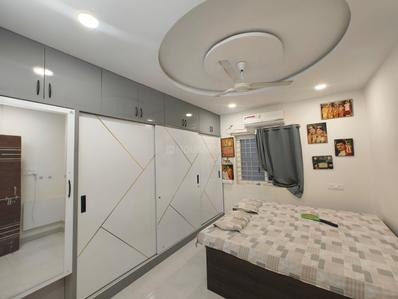 Bedroom Image of 1605 Sq.ft 3 BHK Apartment / Flat for sale in Puppalaguda Hyderabad for Rs. 14000000
