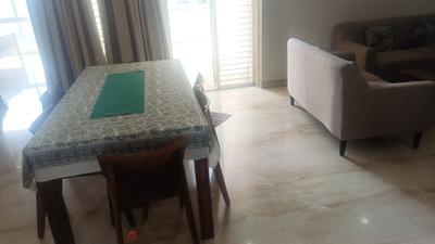 Living Room Image of 1600 Sq.ft 3 BHK Apartment / Flat for rent in Marvel Brisa, Baner Pune for Rs. 72000