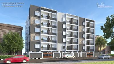 Building Image of 1110 Sq.ft 2 BHK Apartment / Flat for sale in Cheemasandra Bengaluru for Rs. 6100000