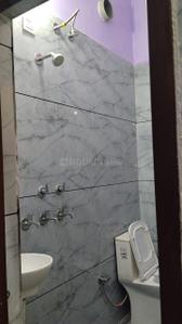 Bathroom Image of 500 Sq.ft 2 BHK Builder Floor for rent in Sarangpur Chandigarh for Rs. 8000