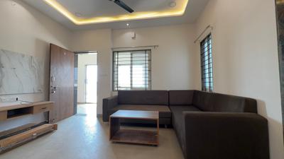 Living Room Image of 450 Sq.ft 1 BHK Penthouse for rent in Skye Luxuria 20, Scheme 78 Indore for Rs. 23000