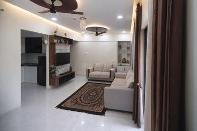 Hall Image of 968 Sq.ft 2 BHK Apartment / Flat for rent in Manhattan, Charholi Budruk Pune for Rs. 25000