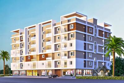 Building Image of 1540 Sq.ft 3 BHK Apartment / Flat for sale in Manikonda Hyderabad for Rs. 10000000