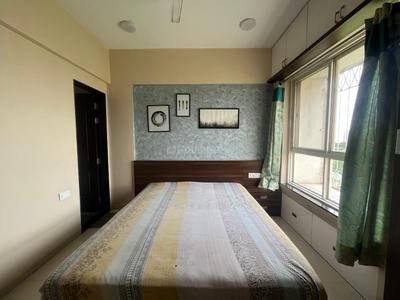 Bedroom Image of 700 Sq.ft 1 BHK Apartment / Flat for rent in Nyati Eternity, Mohammed Wadi Pune for Rs. 25000
