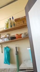 Kitchen Image of 630 Sq.ft 1 BHK Apartment / Flat for rent in Charbhuja Nath Om Heights, Rajendra Nagar Indore for Rs. 14000