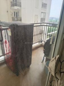 Balcony Image of 1050 Sq.ft 2 BHK Apartment / Flat for rent in Green Lotus Avenue, PR7 Airport Road Zirakpur for Rs. 32000