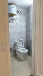 Bathroom Image of 300 Sq.ft 1 RK Independent House for rent in Gautam Nagar New Delhi for Rs. 24000