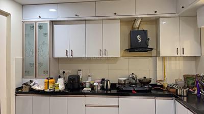 Kitchen Image of 1885 Sq.ft 3 BHK Apartment / Flat for rent in Pacifica Hillcrest, Financial District Hyderabad for Rs. 55000